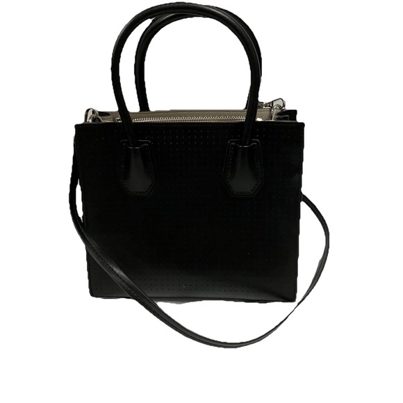 NWOT! Michael Kors Mini Mercer Sexy Black "Sexy" Bag - Picture 3 of 11